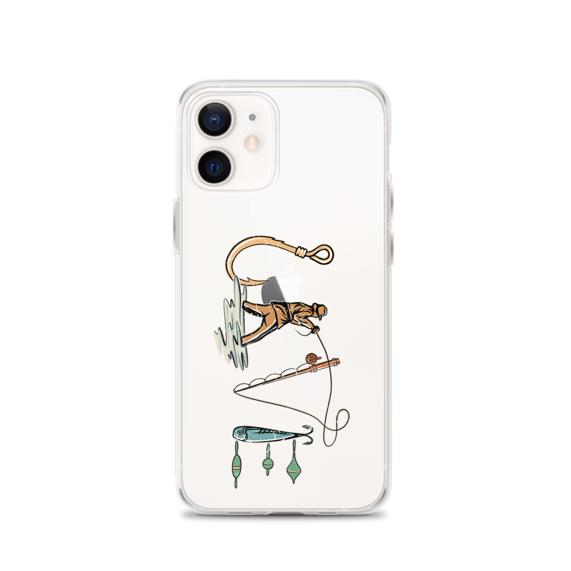 I Love Fishing Clear Case for iPhone®