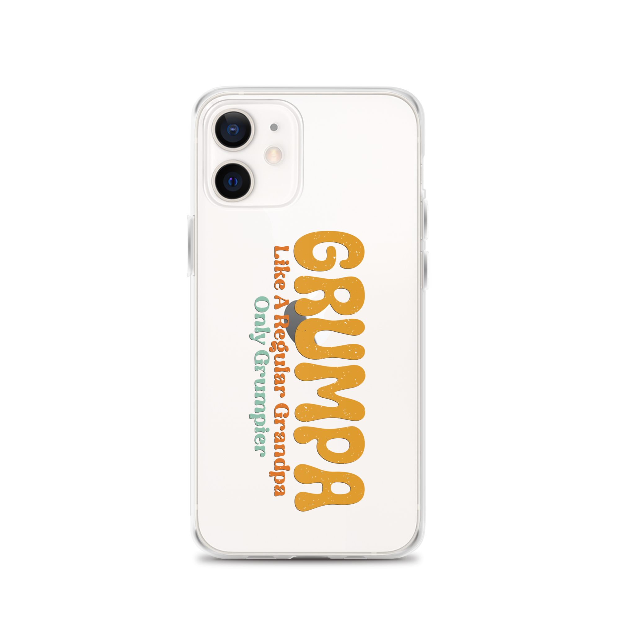 Grumpa Like A Regular Grandpa Only Geumpier Clear Case for iPhone®