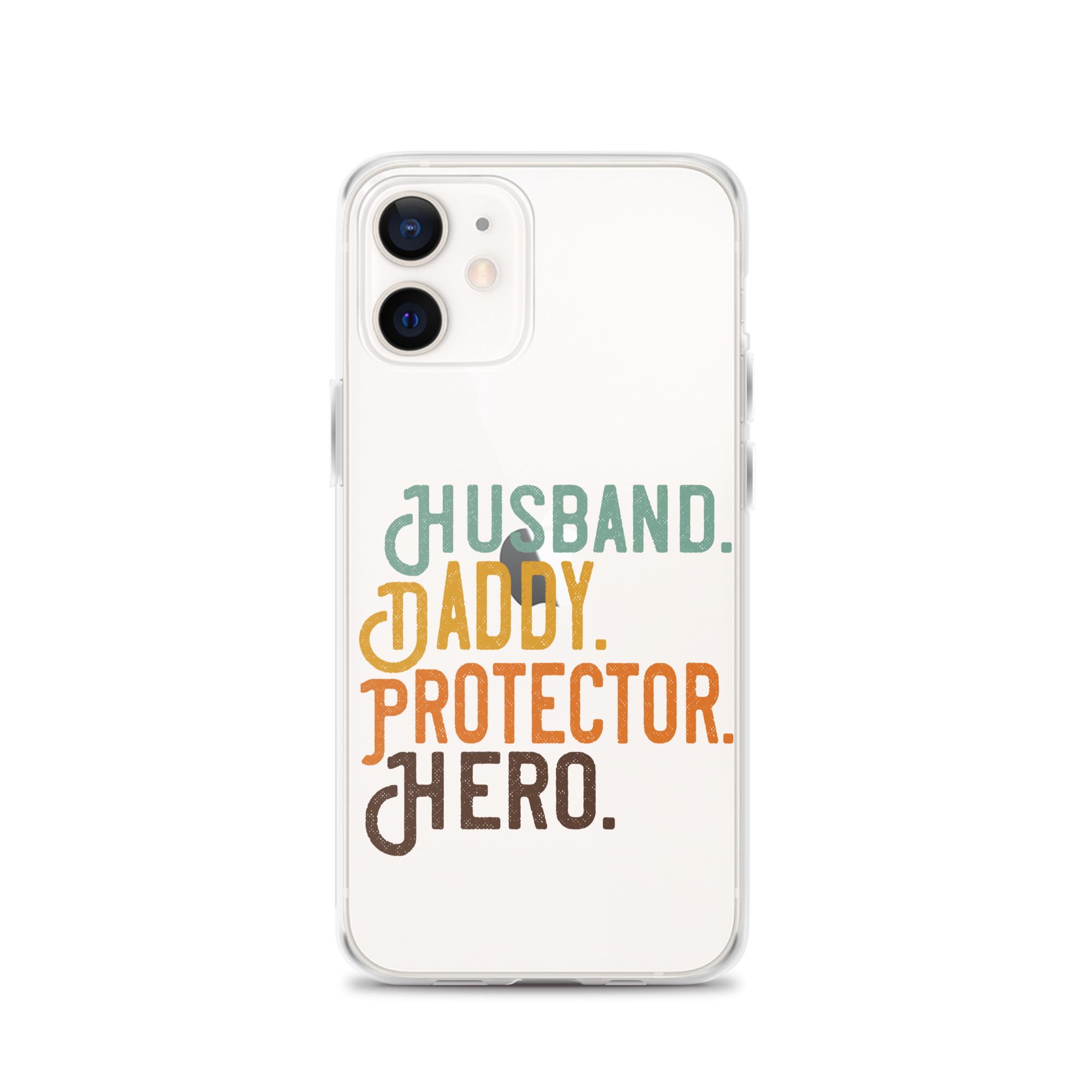 Husband. Daddy. Protector. Hero Clear Case for iPhone®