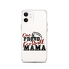 One Proud Football Mom Clear Case for iPhone®