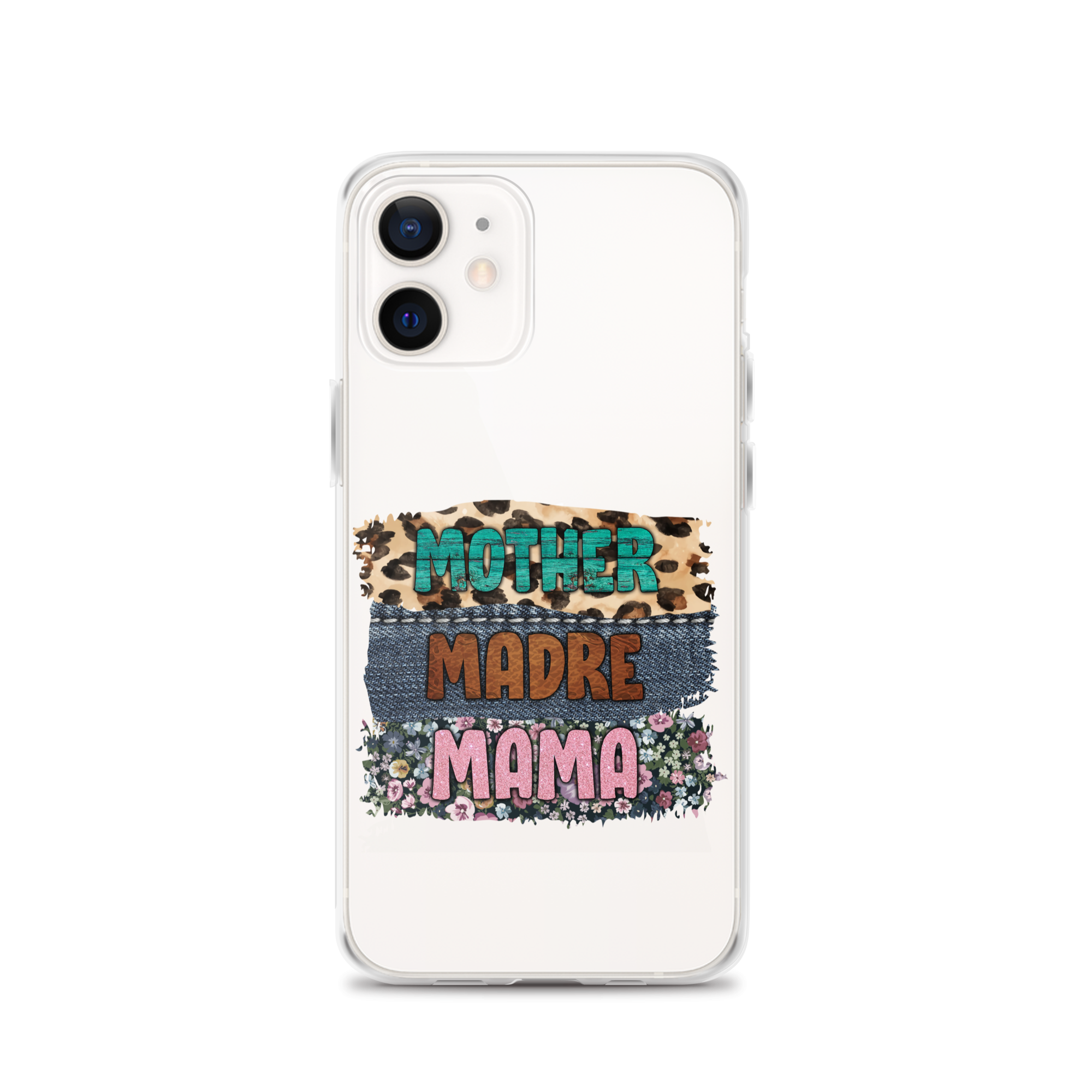 Mother, Mader, Mama Clear Case for iPhone®