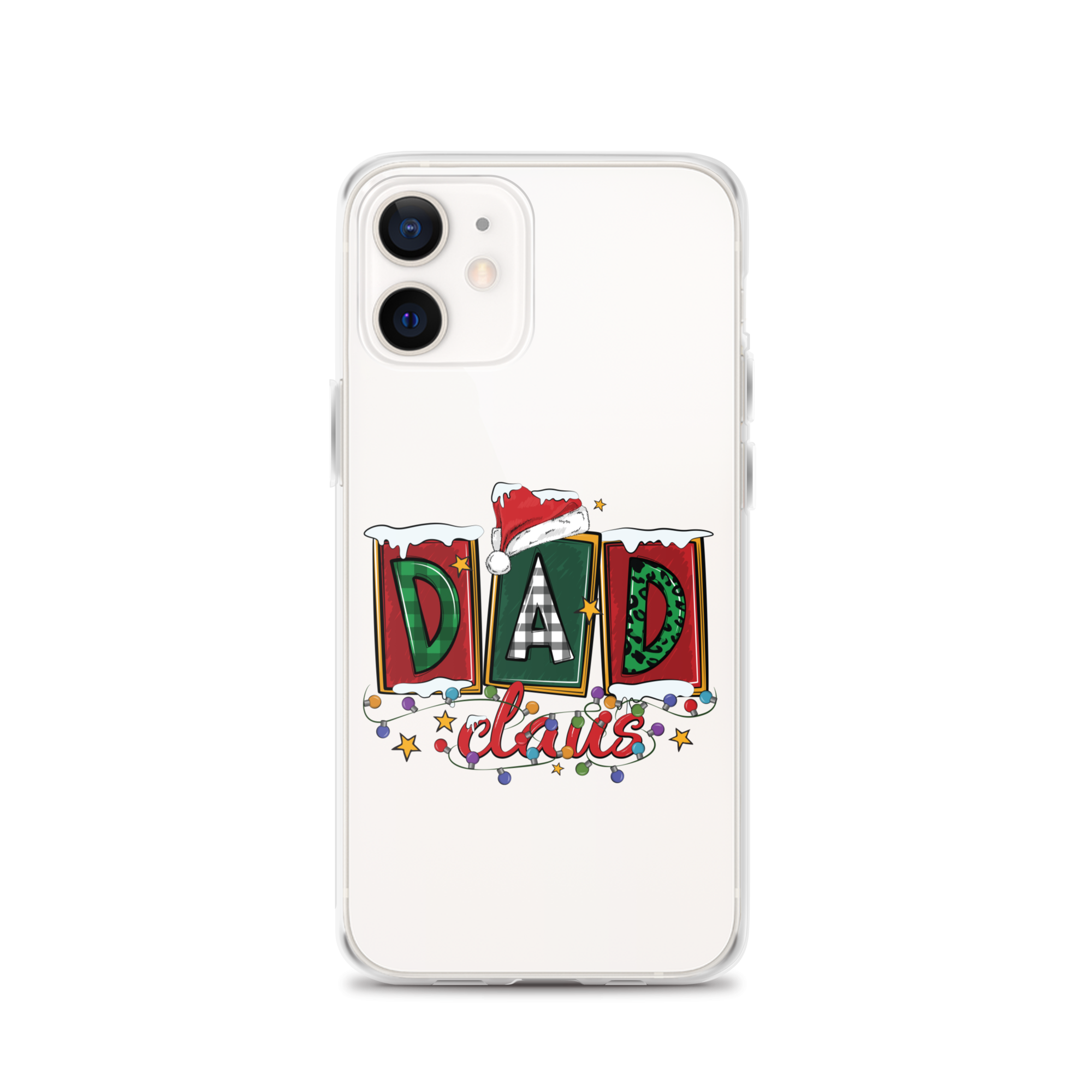 Dad Claus Clear Case for iPhone®