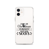 Come On Christmas Daddy Needs New Socks Clear Case for iPhone®