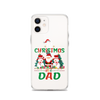 1st Christmas As A Dad Clear Case for iPhone®