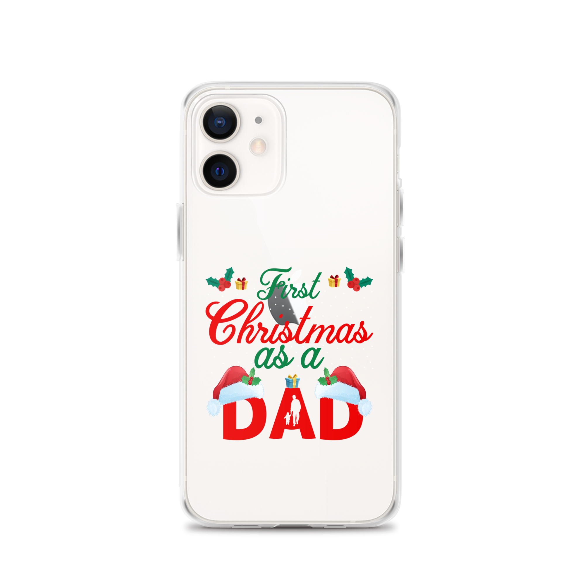 First Christmas As A Dad Clear Case for iPhone®