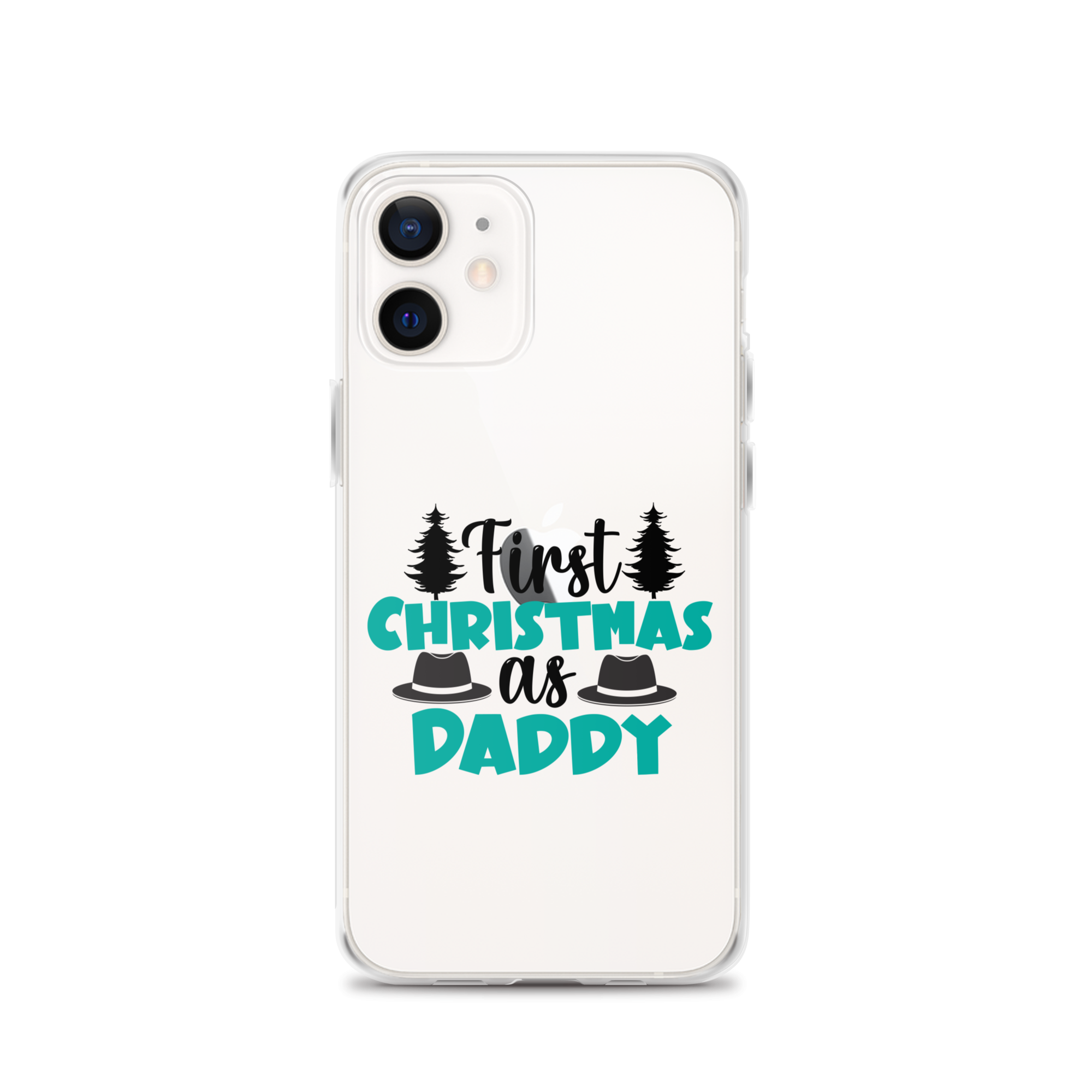 First Christmas As Daddy Clear Case for iPhone®