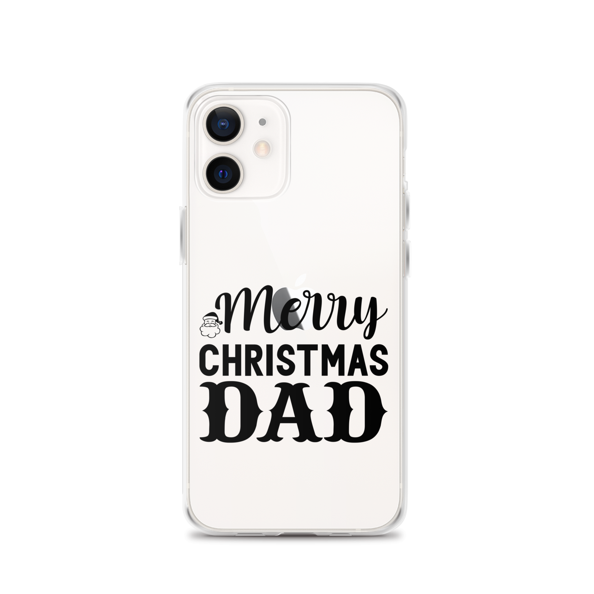 Merry Christmas Dad Clear Case for iPhone®