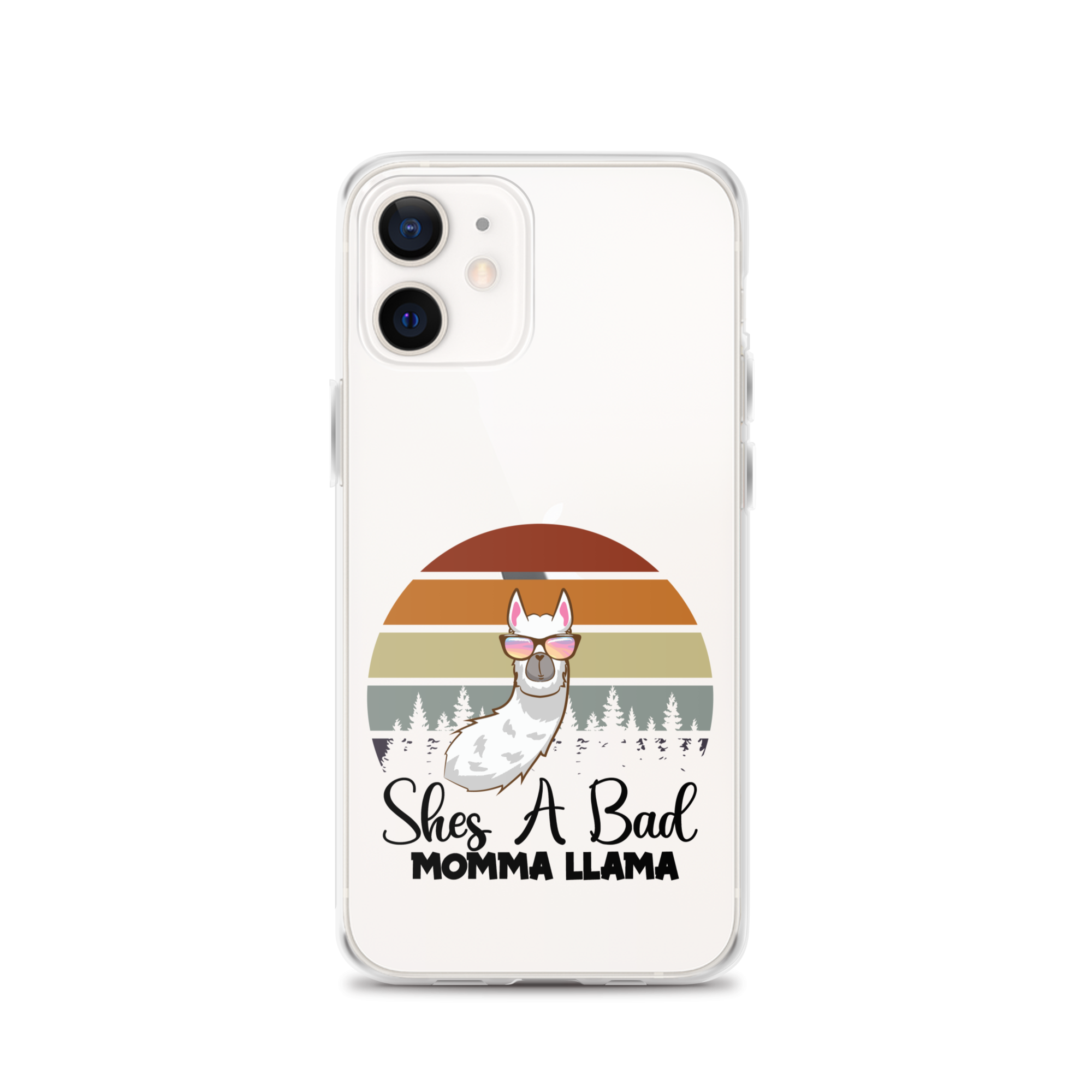 She's A Bad Momma Llama Clear Case for iPhone®