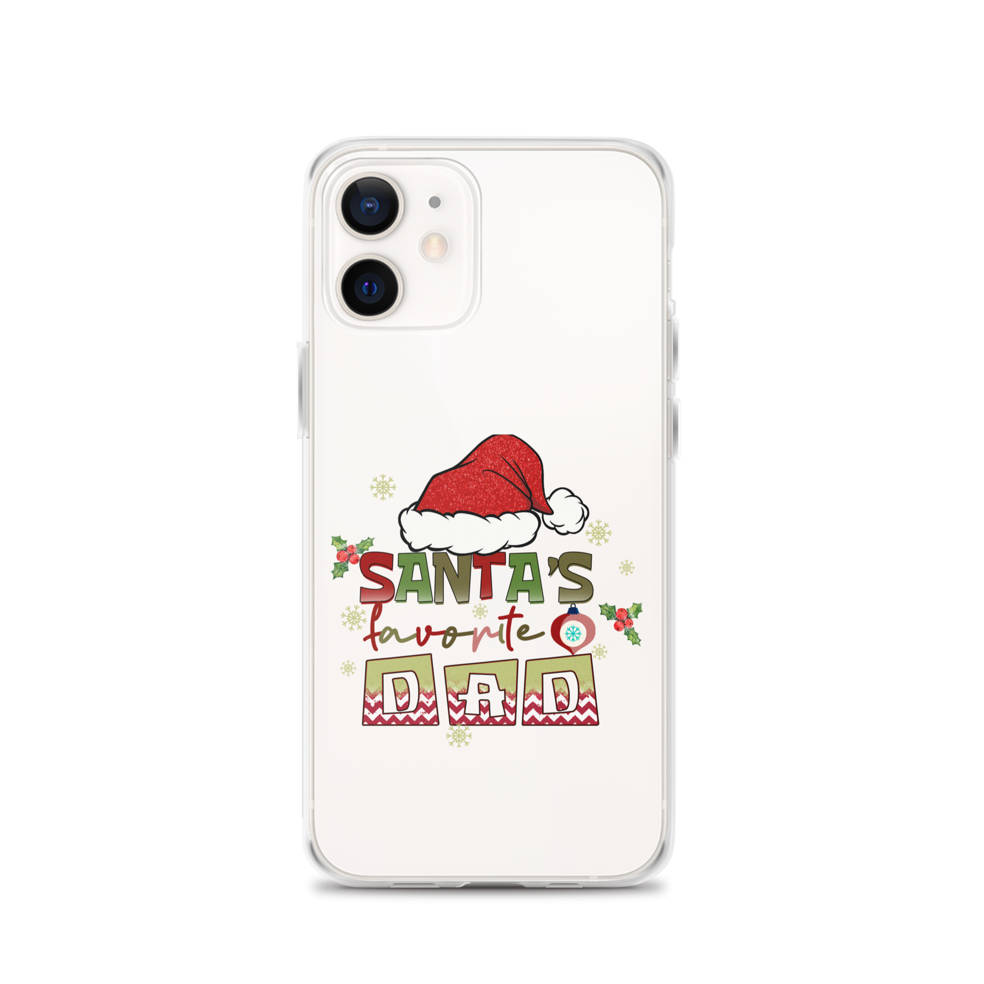 Santa's Favorite Dad Clear Case for iPhone®