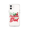 First Christmas As Dad Clear Case for iPhone®