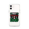 First Christmas As Dad Clear Case for iPhone®