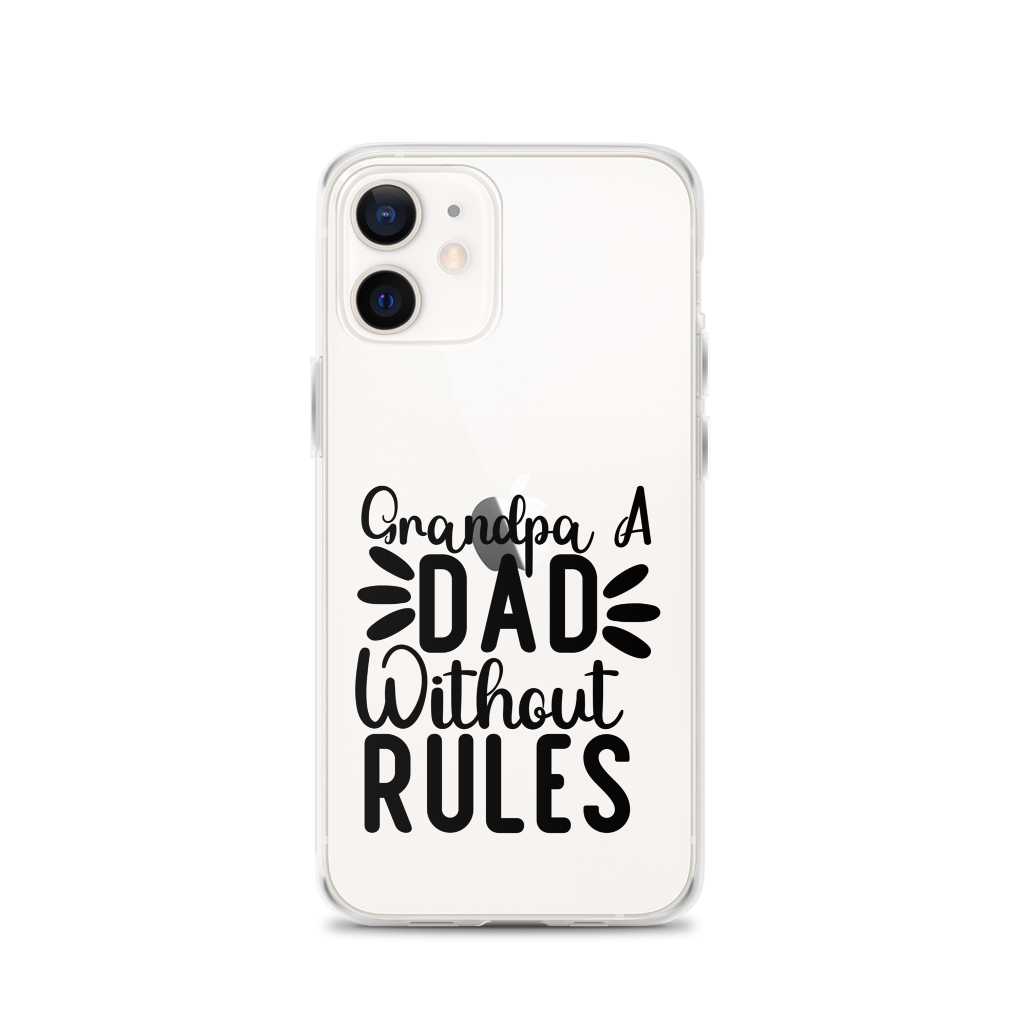 Grandpa A Dad Without Rules Clear Case for iPhone®