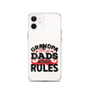 Grandpas Are Dads Without Rules Clear Case for iPhone®