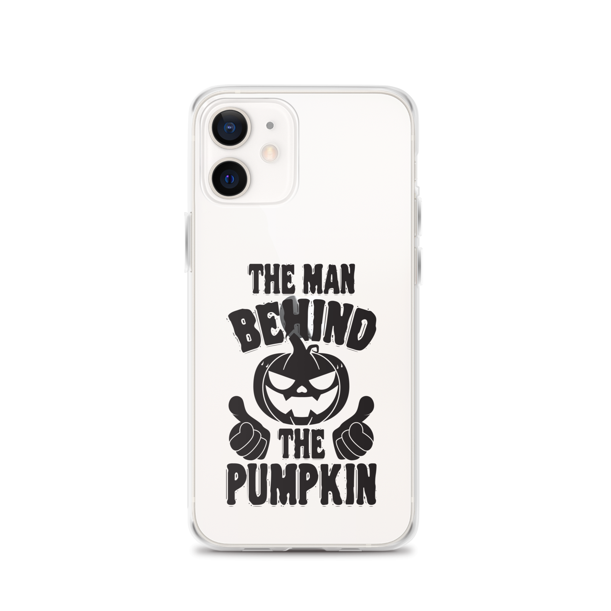 The Man Behind The Pumpkin Clear Case for iPhone®