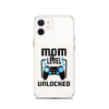 Mom Level Unlocked Clear Case for iPhone®