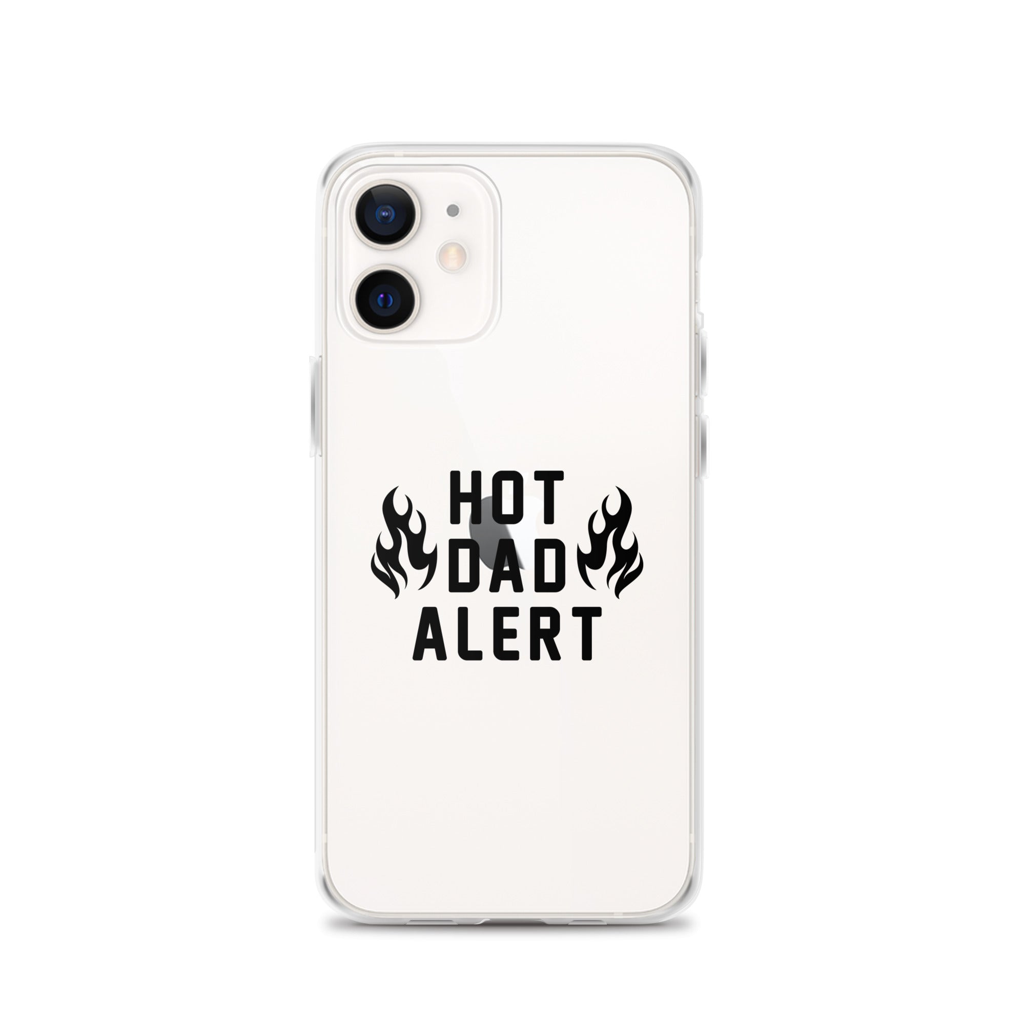 Hot Dad Alert Clear Case for iPhone®