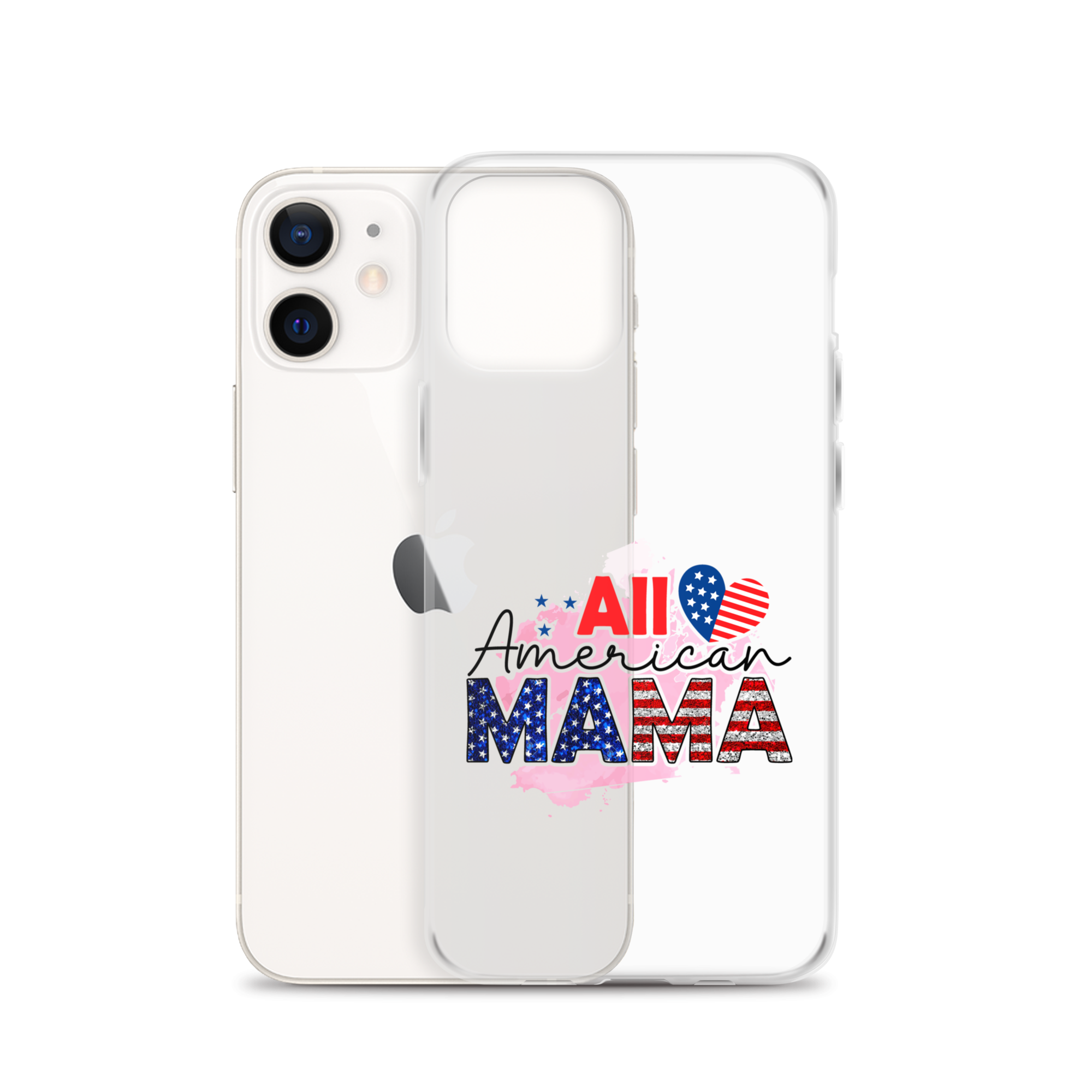 All American Mama Clear Case for iPhone®