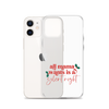 All Mama Wants Is A Silent Night Clear Case for iPhone®