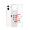 All Mama Wants Is A Silent Night Clear Case for iPhone®