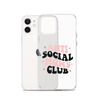 Anti Social Moms Club Clear Case for iPhone®