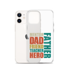 Mentor Dad Friend Teacher Father Clear Case for iPhone®