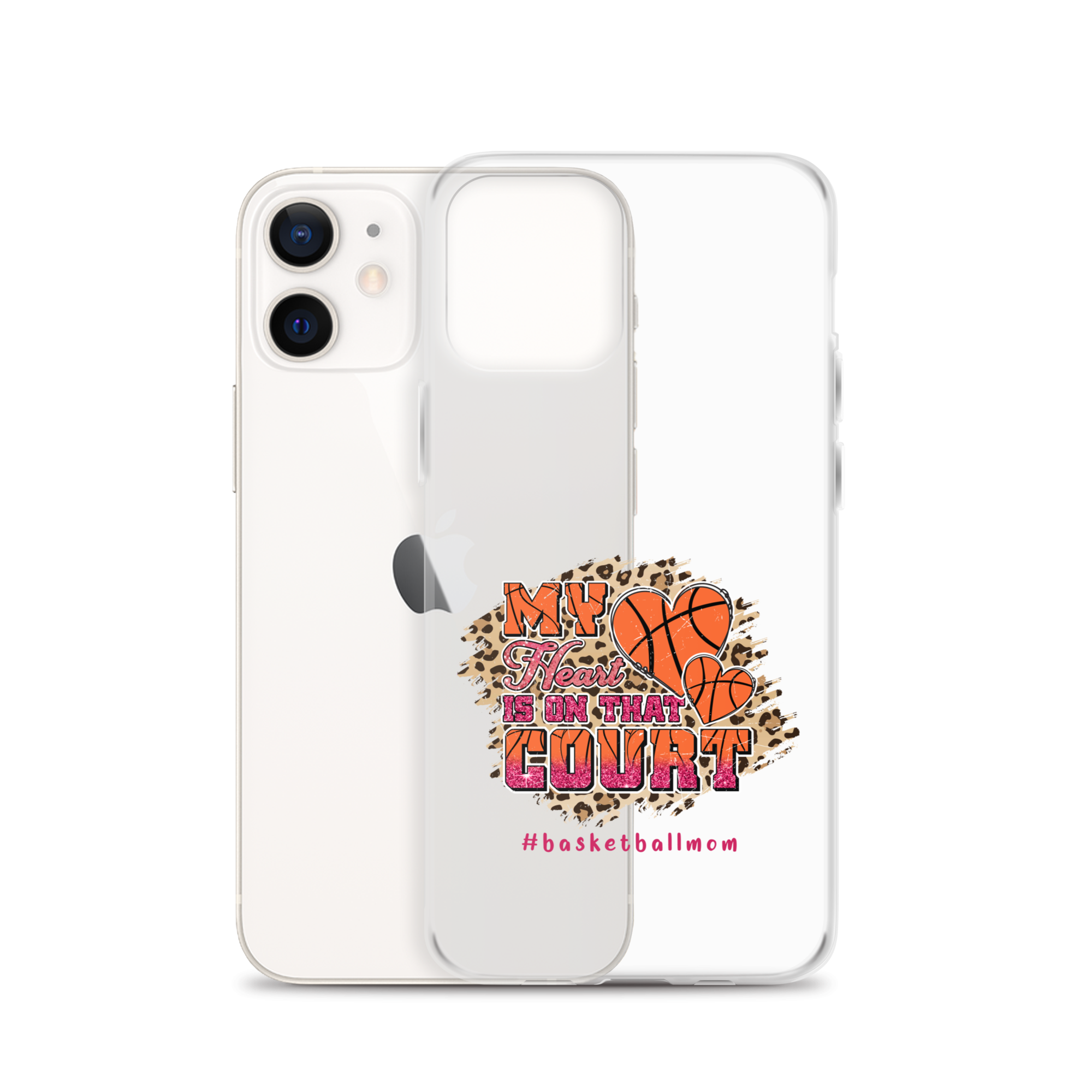 My Heart Is On That Court Clear Case for iPhone®