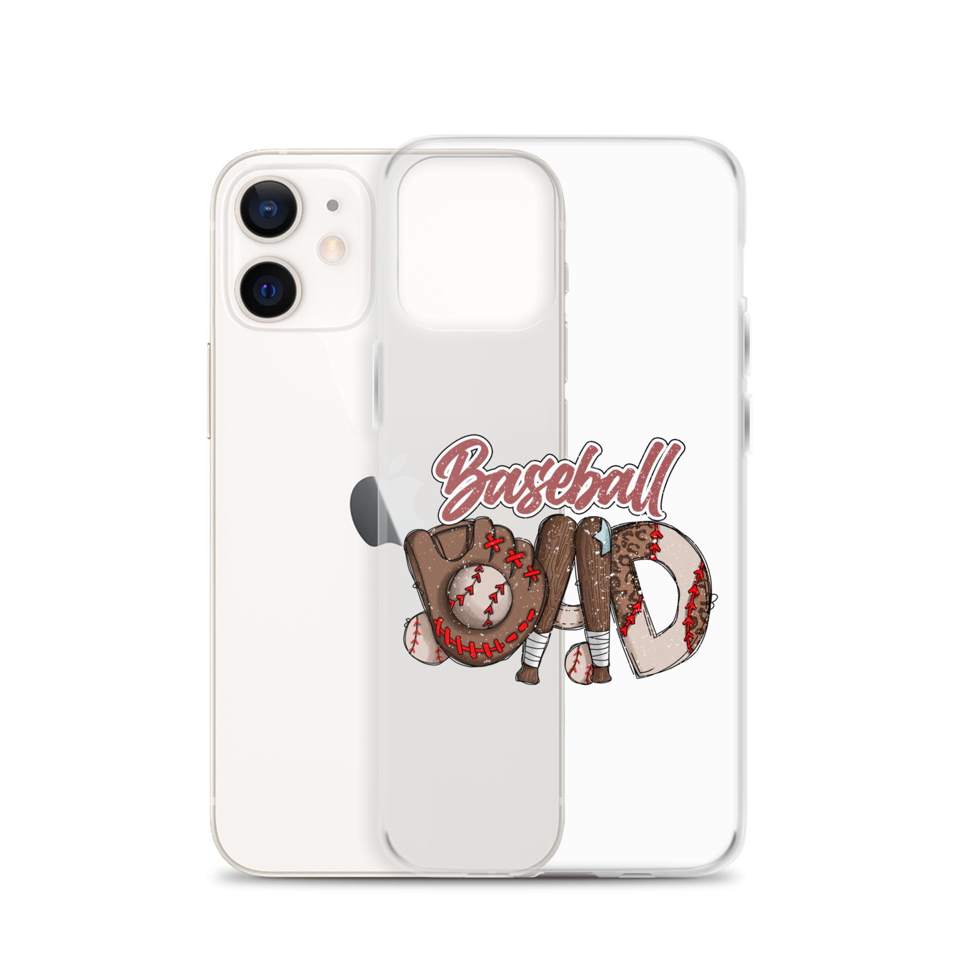 Baseball Dad Clear Case for iPhone®