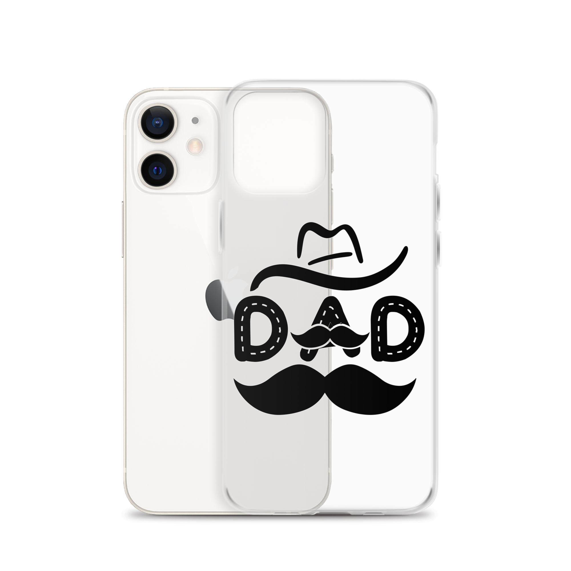 Dad Cowboy Clear Case for iPhone®