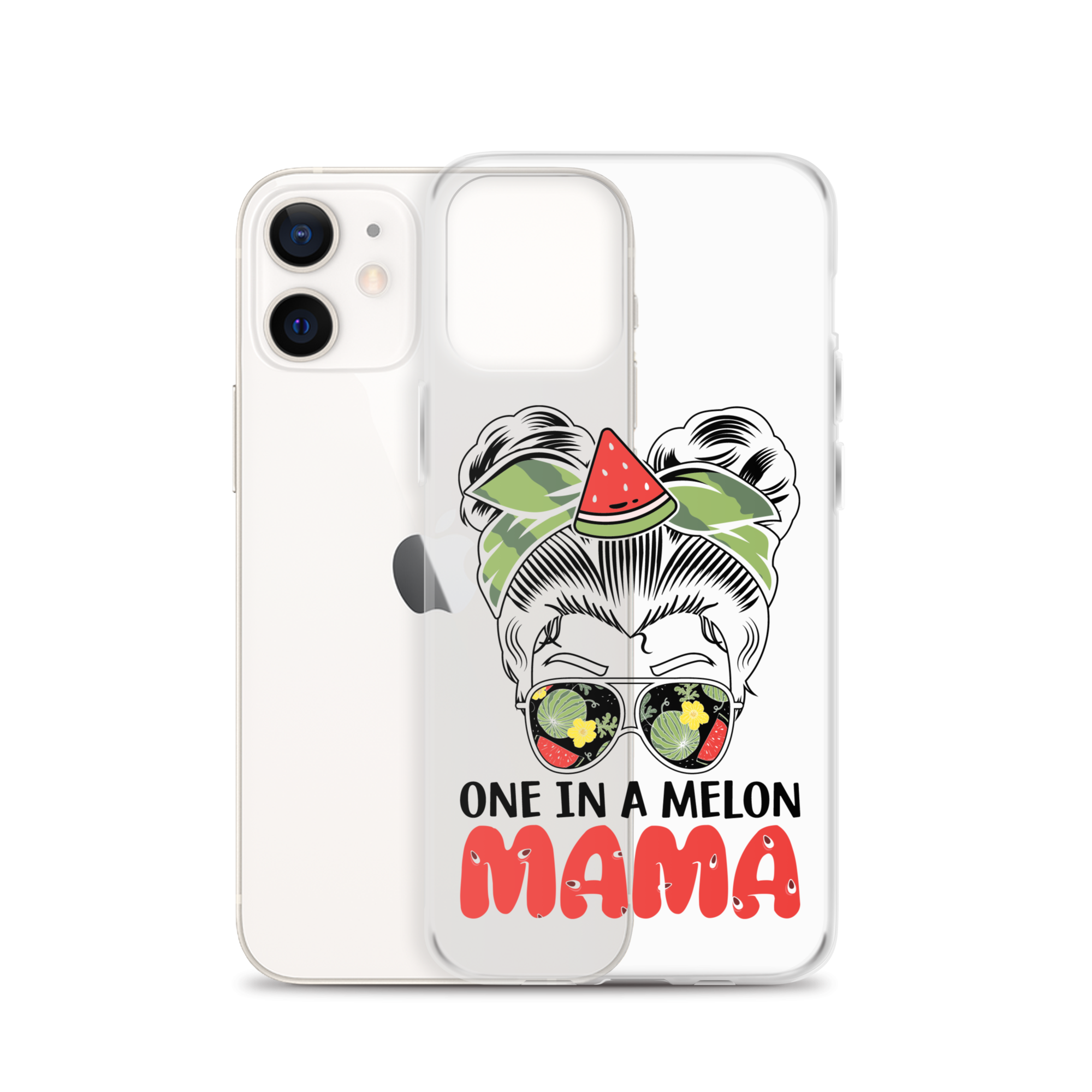 One In A Melon Mama Clear Case for iPhone®