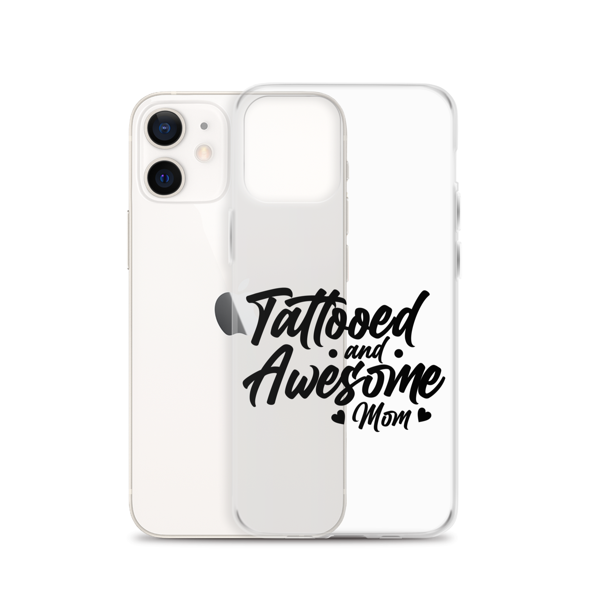 Tattooed And Awesome Mom Clear Case for iPhone®