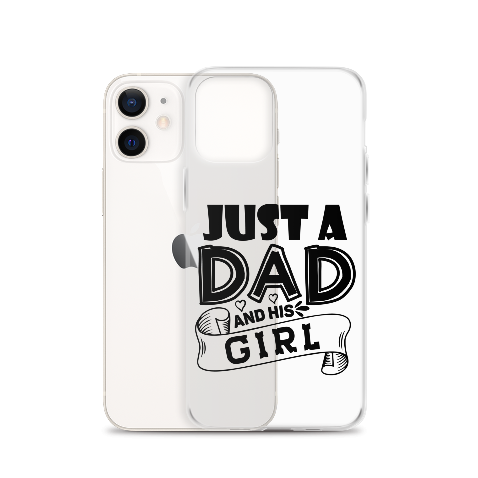 Just A Dad And His Girl Clear Case for iPhone®