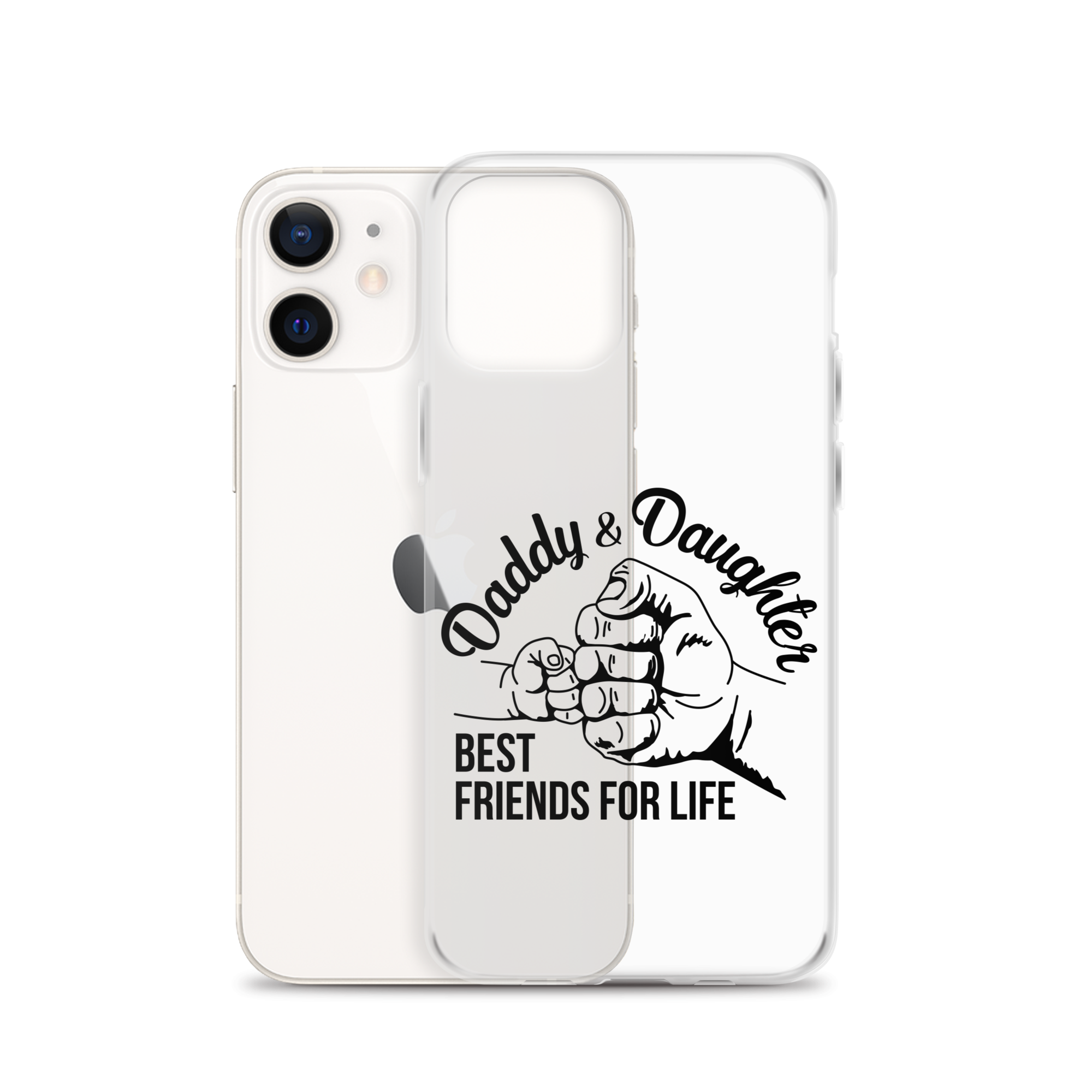 Daddy & Daughter Best Friends For Life Clear Case for iPhone®