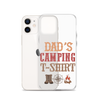 Dad's Camping T-Shirt Clear Case for iPhone®