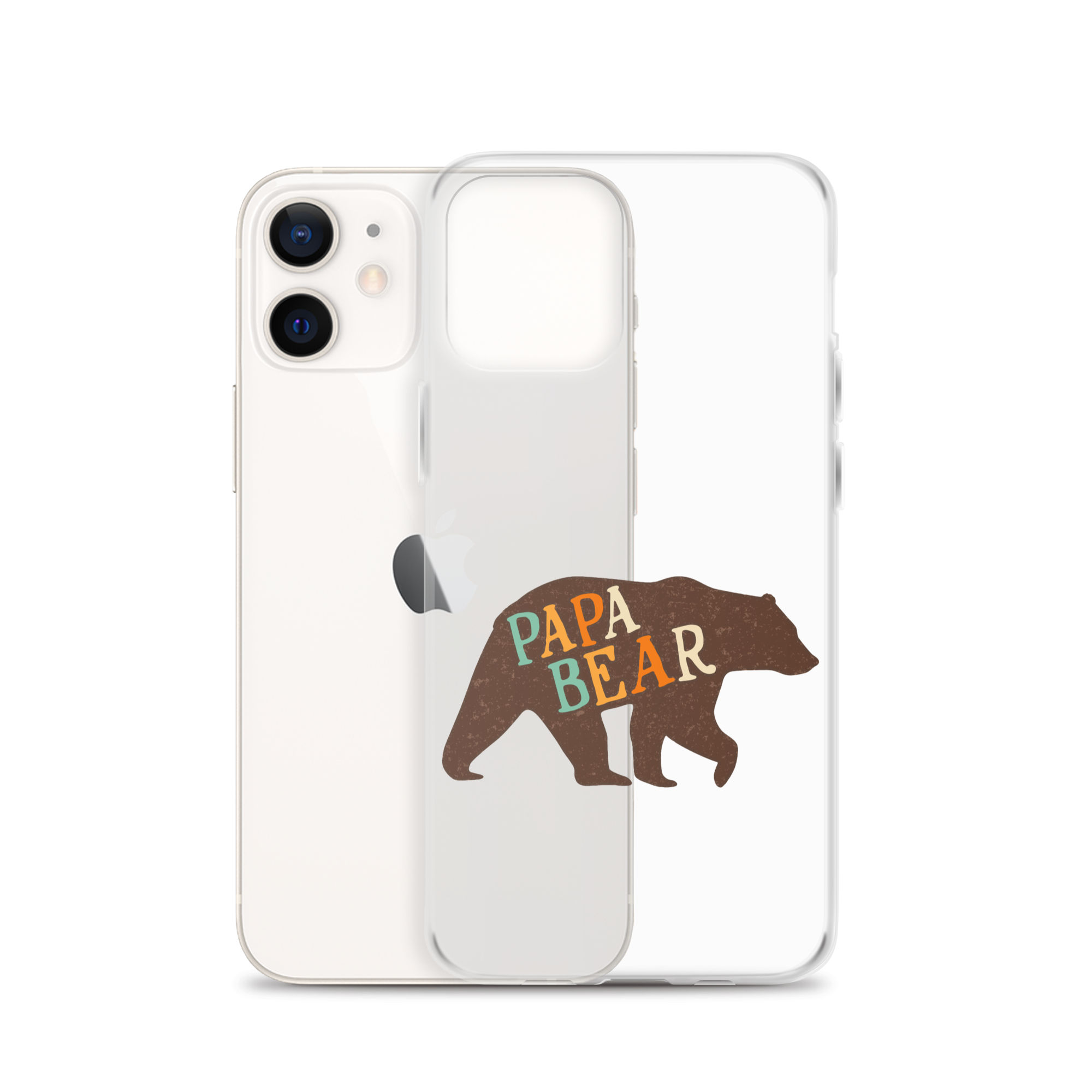 Papa Bear Clear Case for iPhone®