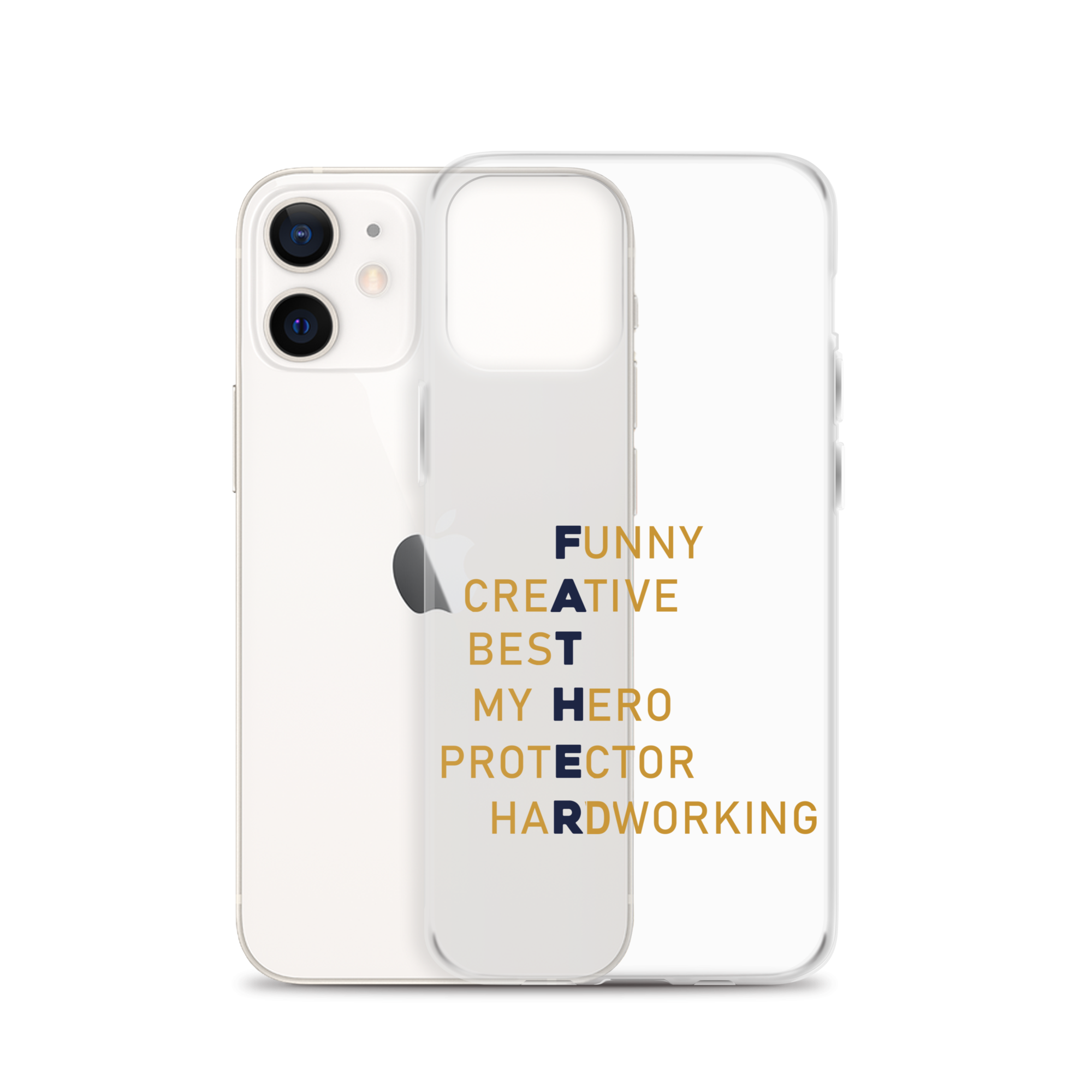 Funny Creative Best My Hero Protector HardWorking Clear Case for iPhone®