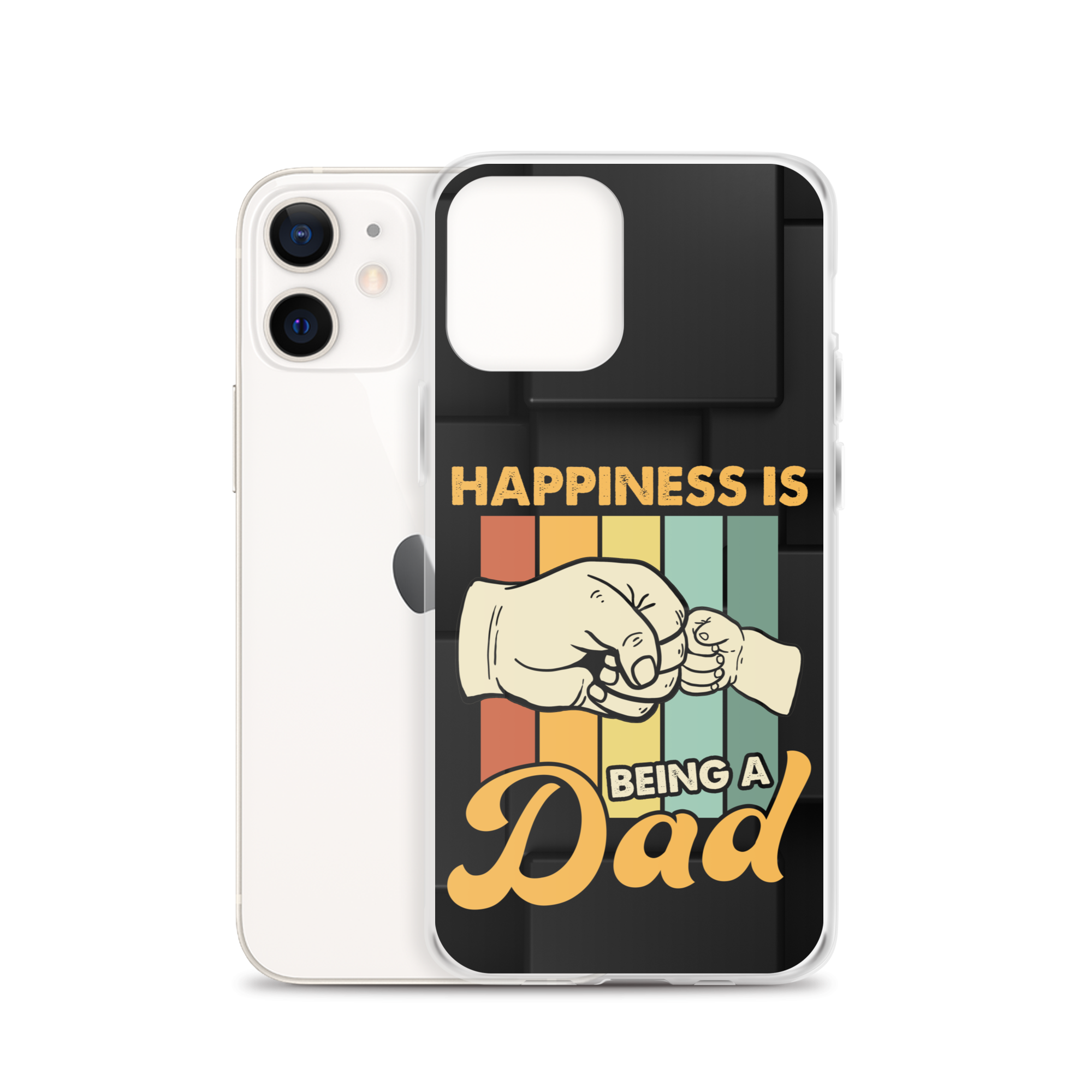 Happiness Is Being A Dad Clear Case for iPhone®