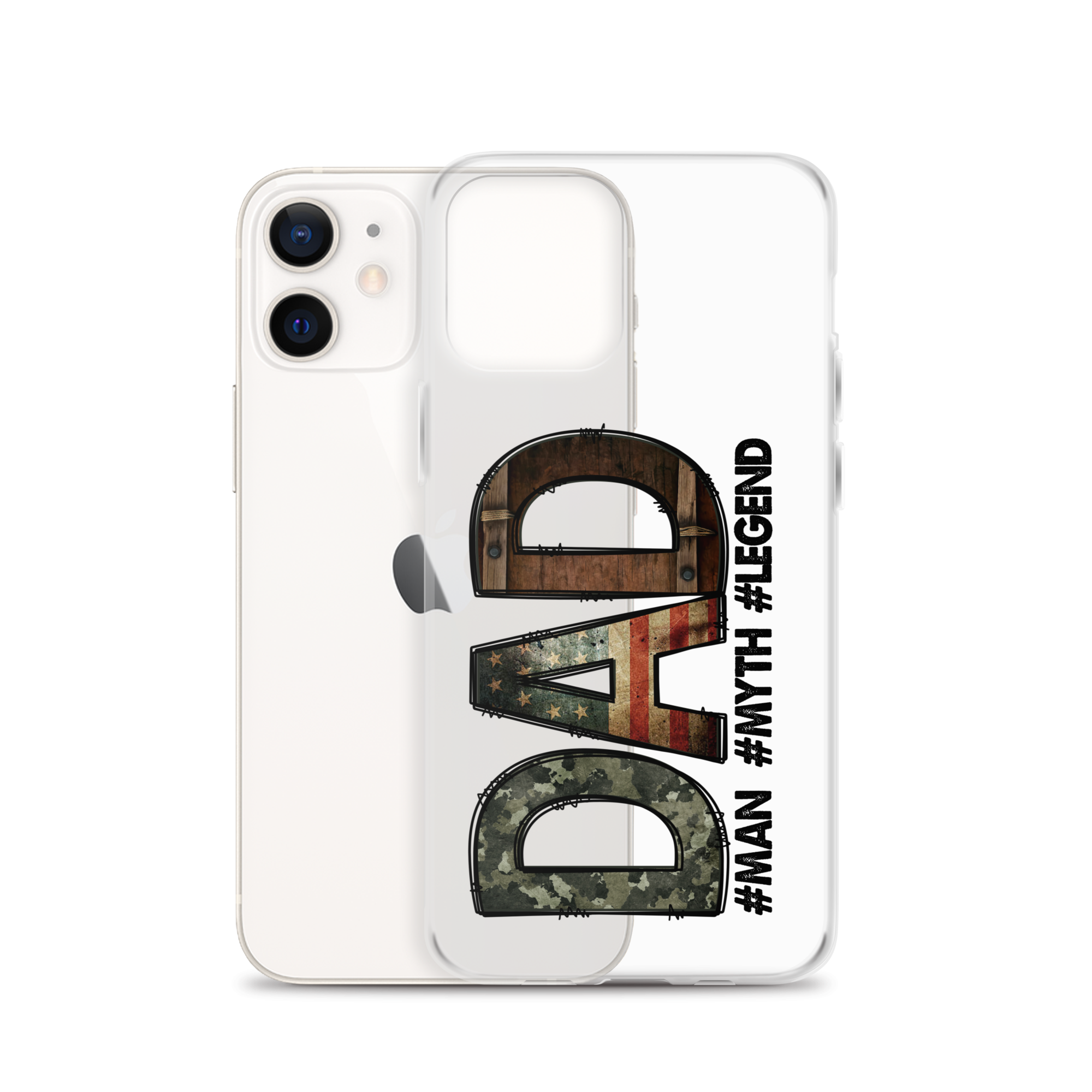 Dad #Man #Myth #Legend Clear Case for iPhone®