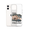 Being Dad Is An Honor Being Papa Is Priceless Clear Case for iPhone®