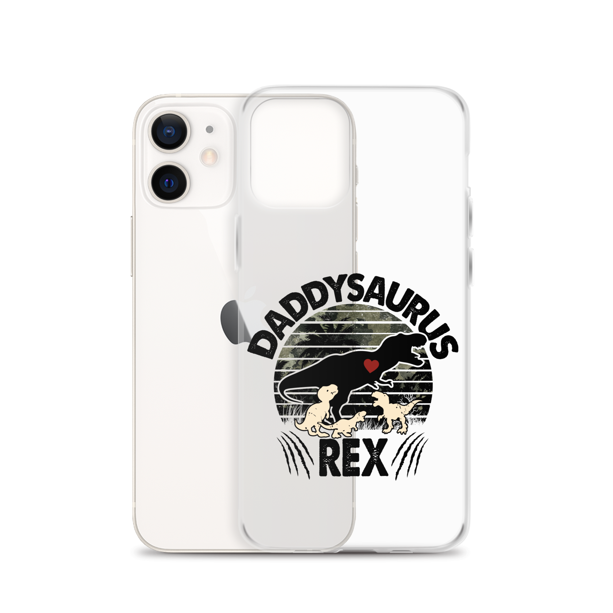 Daddysaurus Rex Clear Case for iPhone®