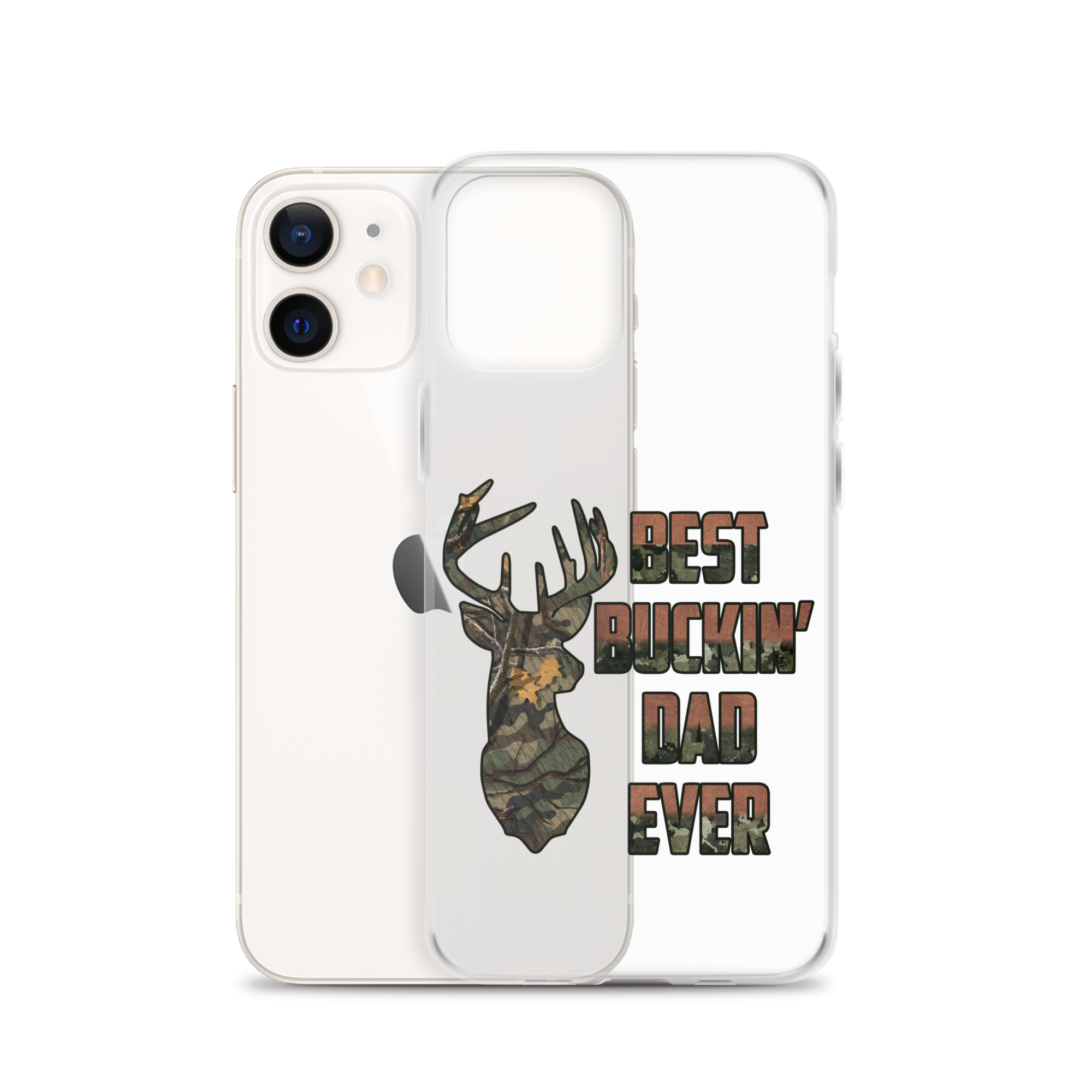 Best Buckin' Dad Ever Clear Case for iPhone®