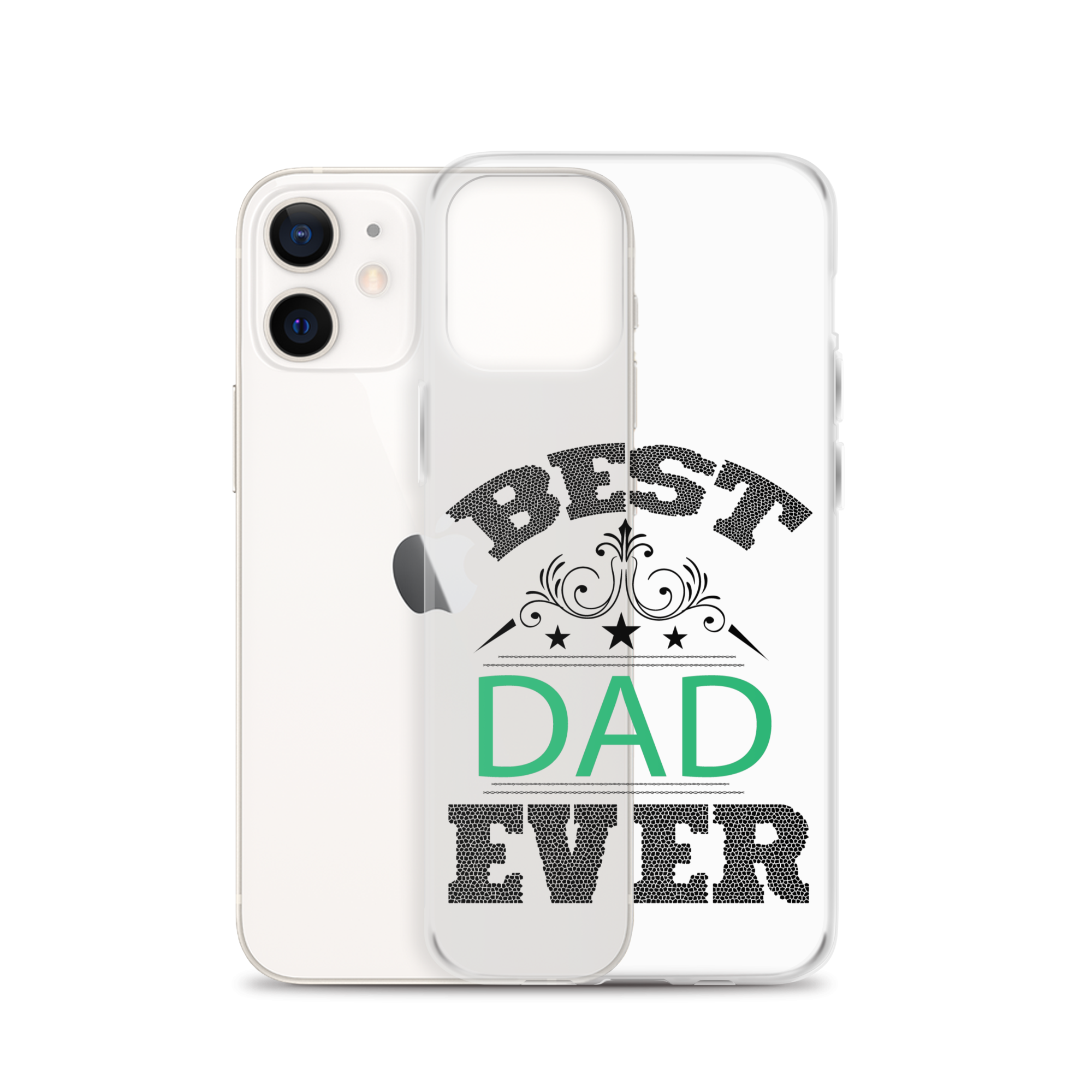 Best Dad Ever Clear Case for iPhone®