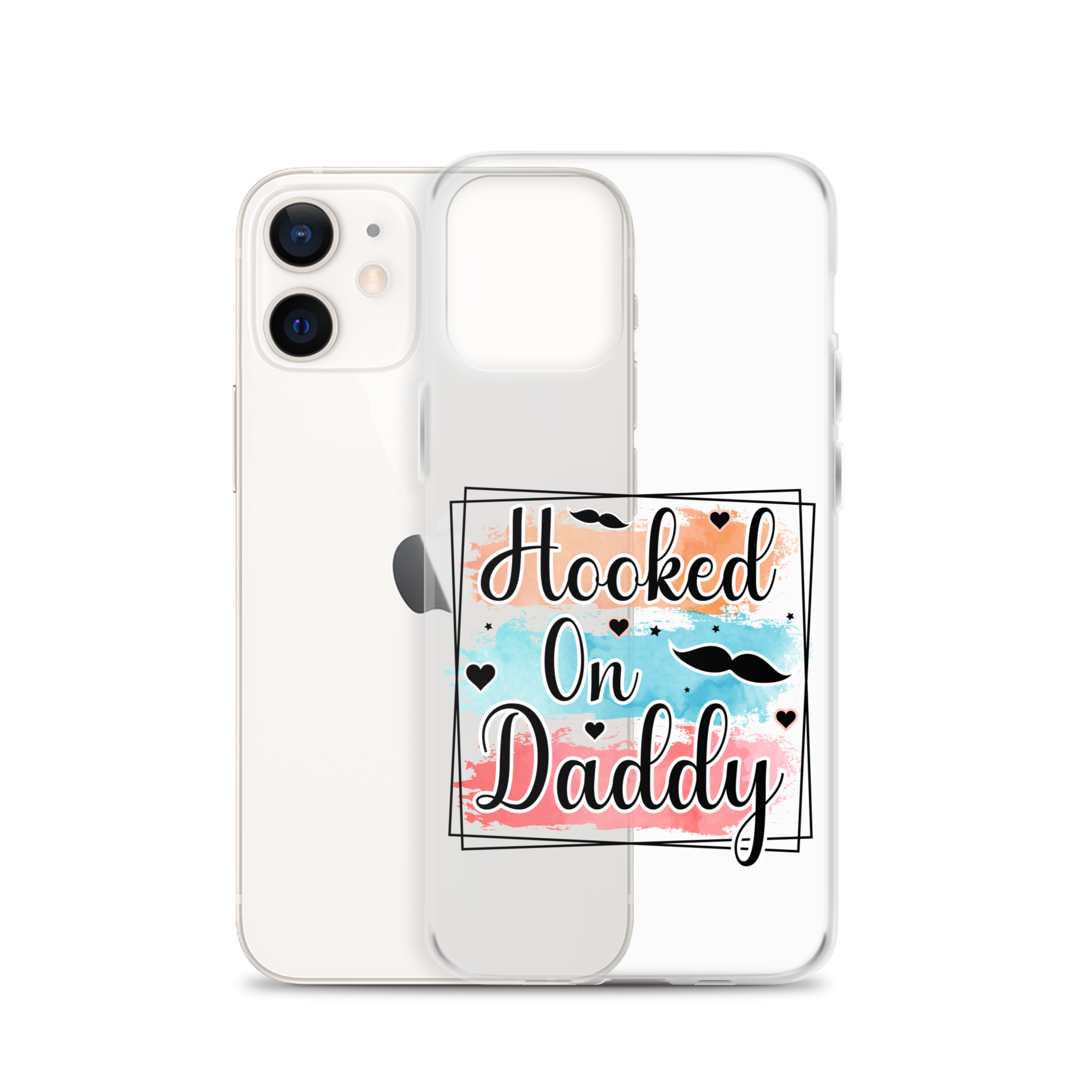 Hooked On Daddy Clear Case for iPhone®