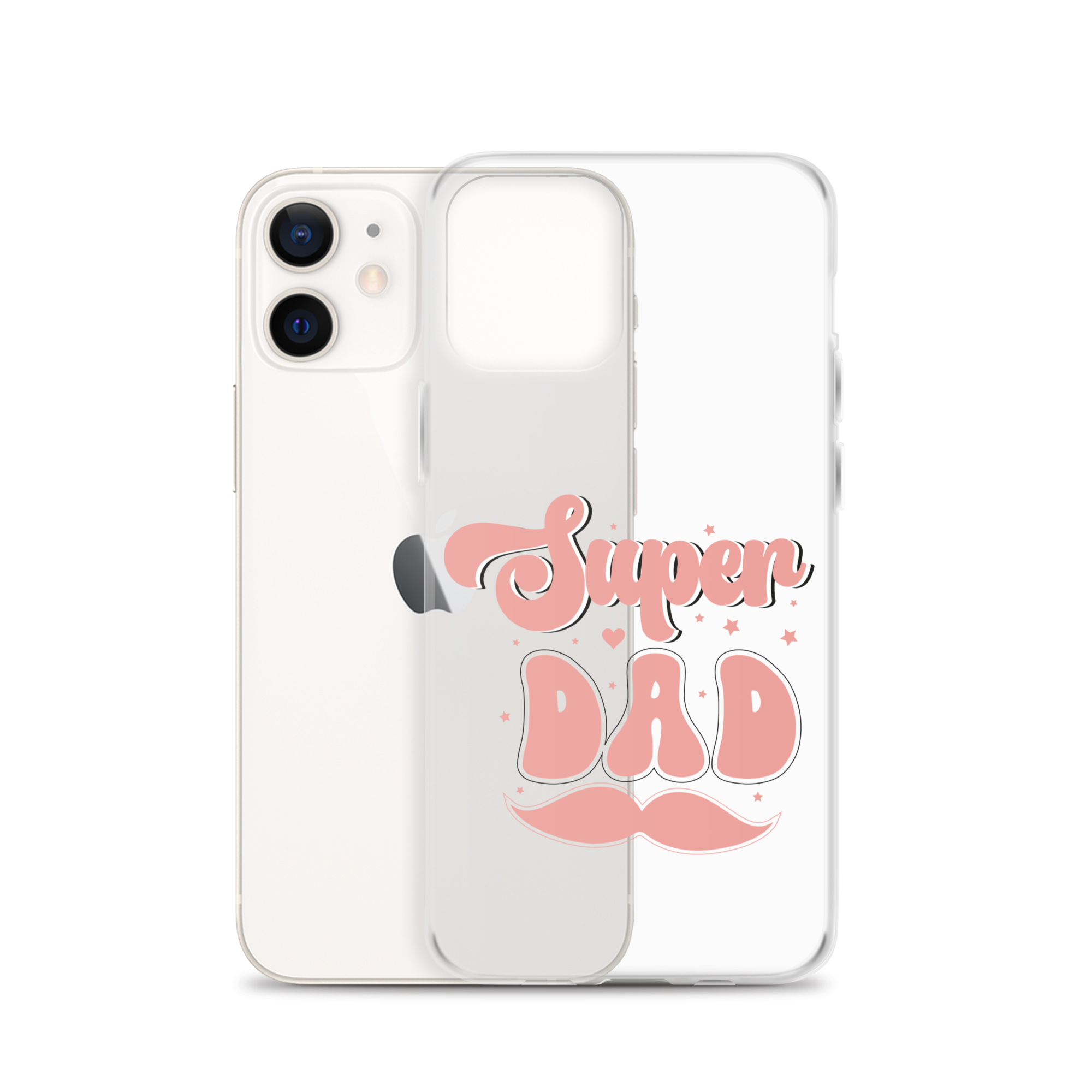 Super Dad Clear Case for iPhone®