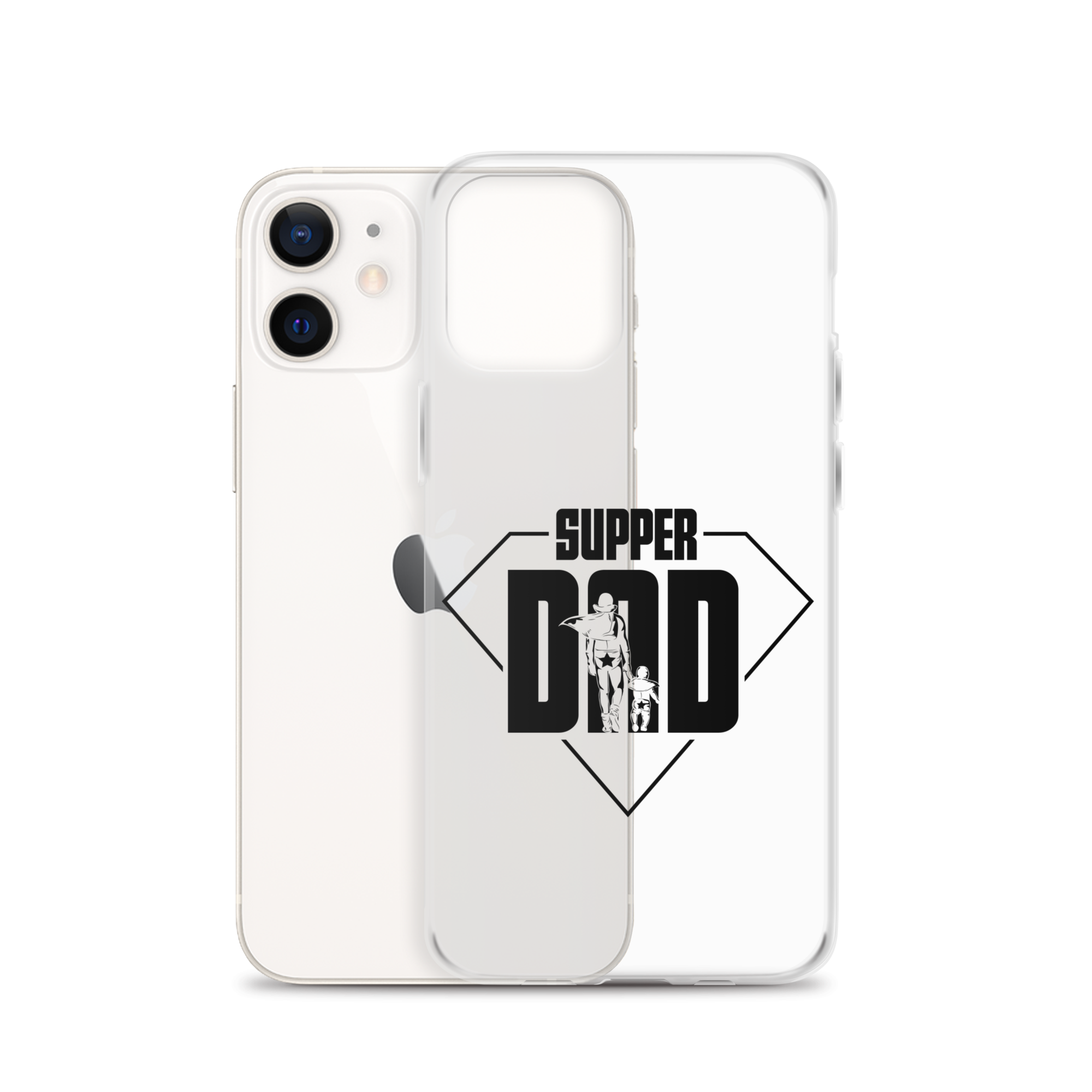 Super Dad Clear Case for iPhone®