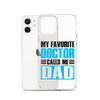 Mer Dad Don't Mess With My Mermaid Clear Case for iPhone®