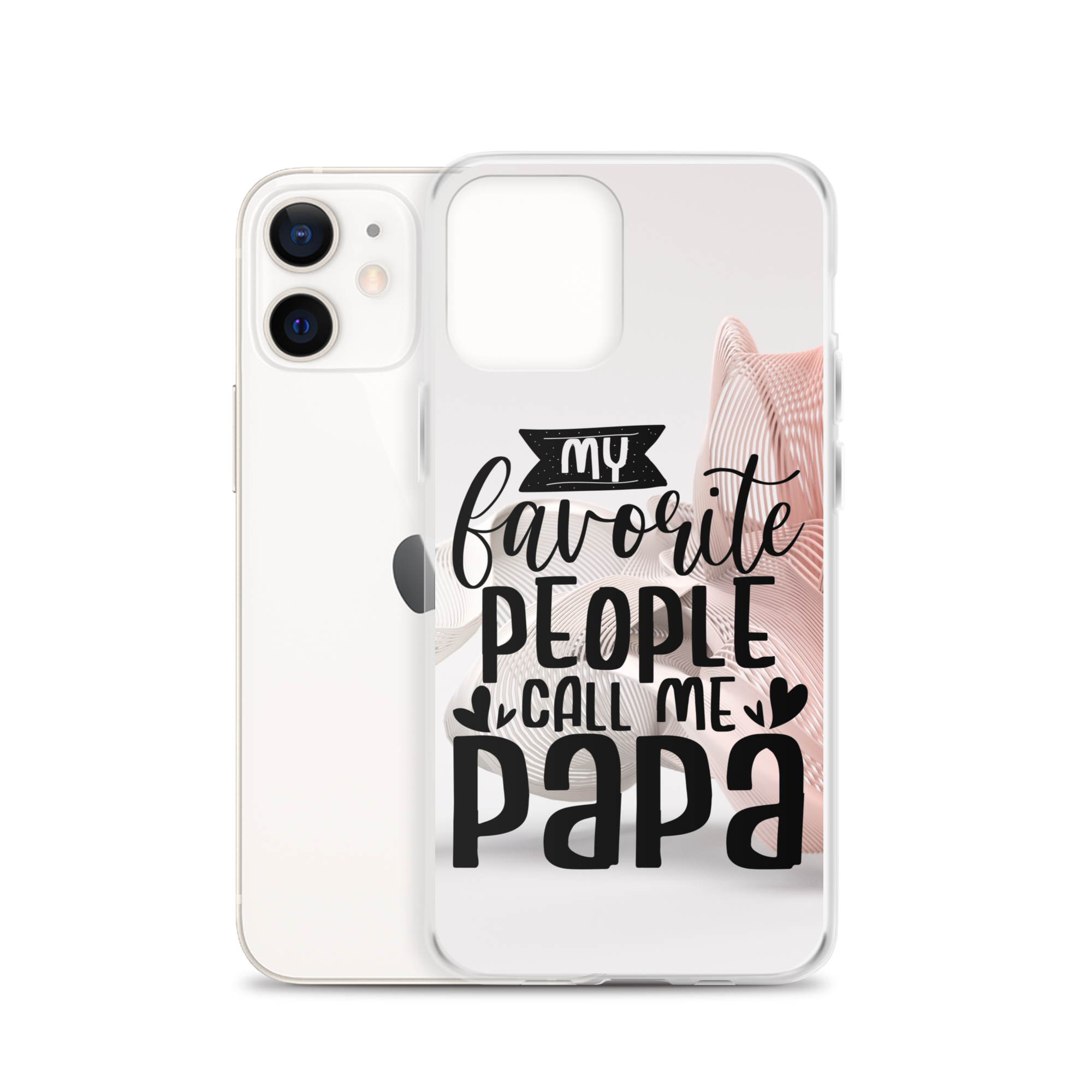 My Favorite People Call Me Papa Clear Case for iPhone®