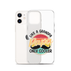 Papa Like A Grandpa Only Cooler Clear Case for iPhone®