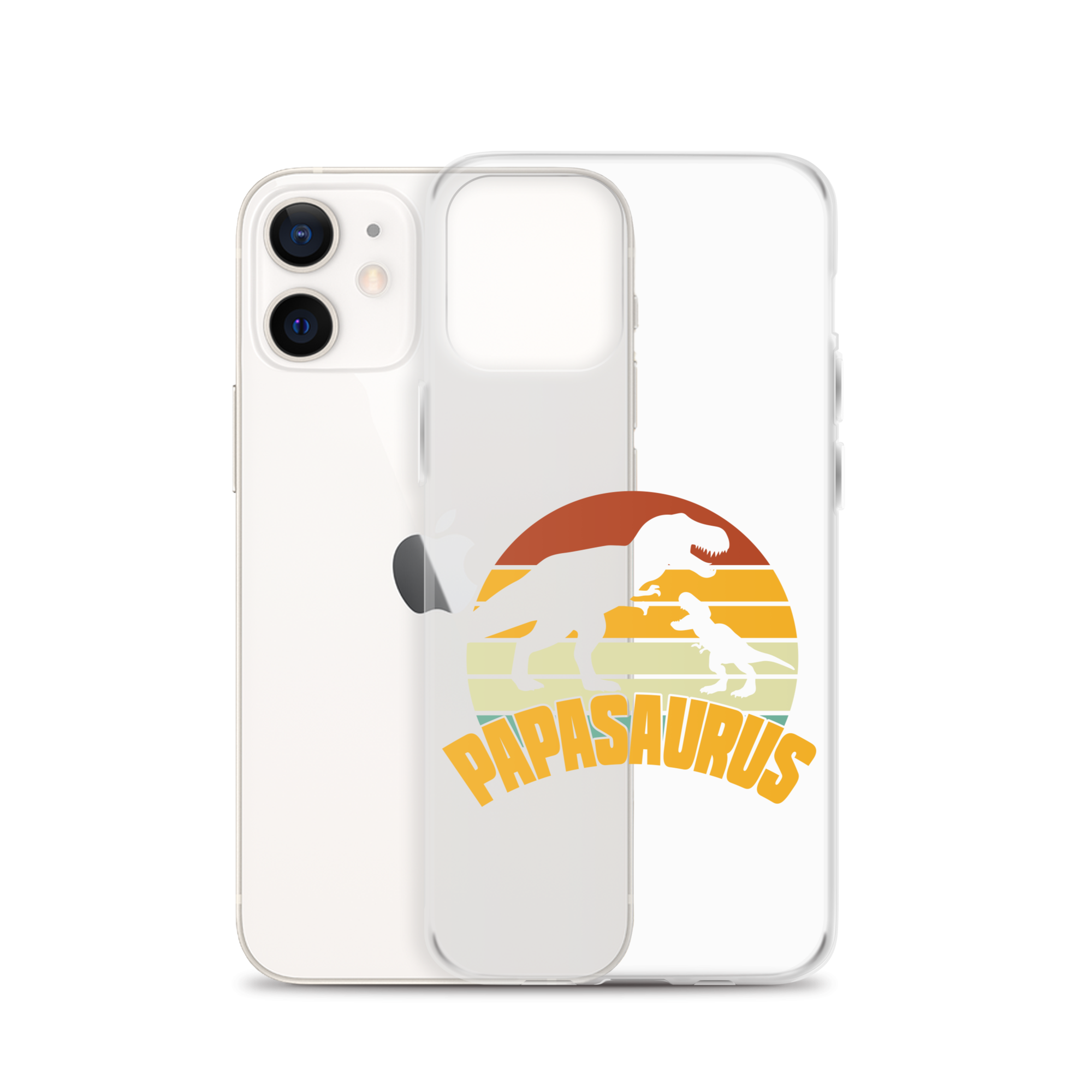 Papasaurus Clear Case for iPhone®