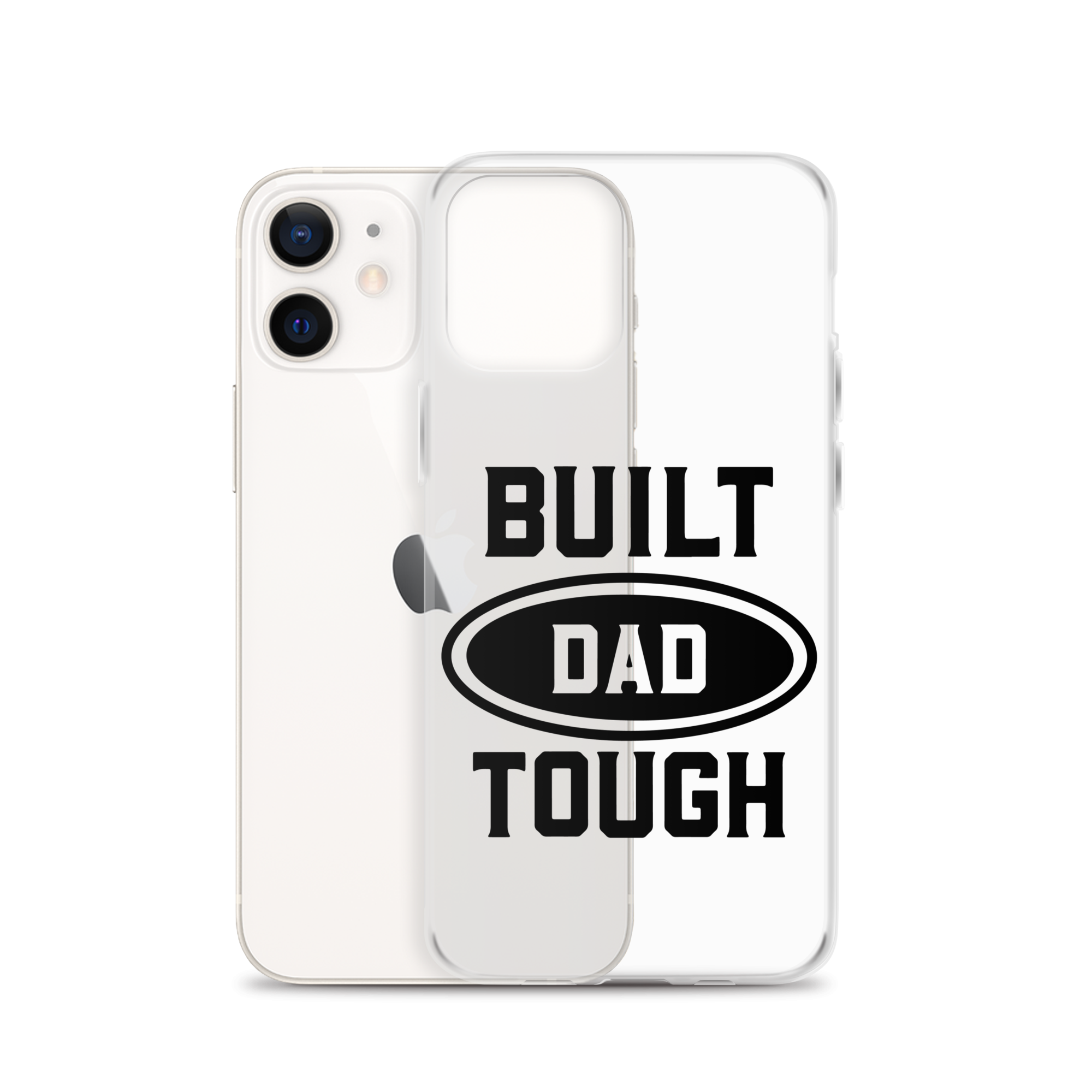 Built Dad Tough Clear Case for iPhone®