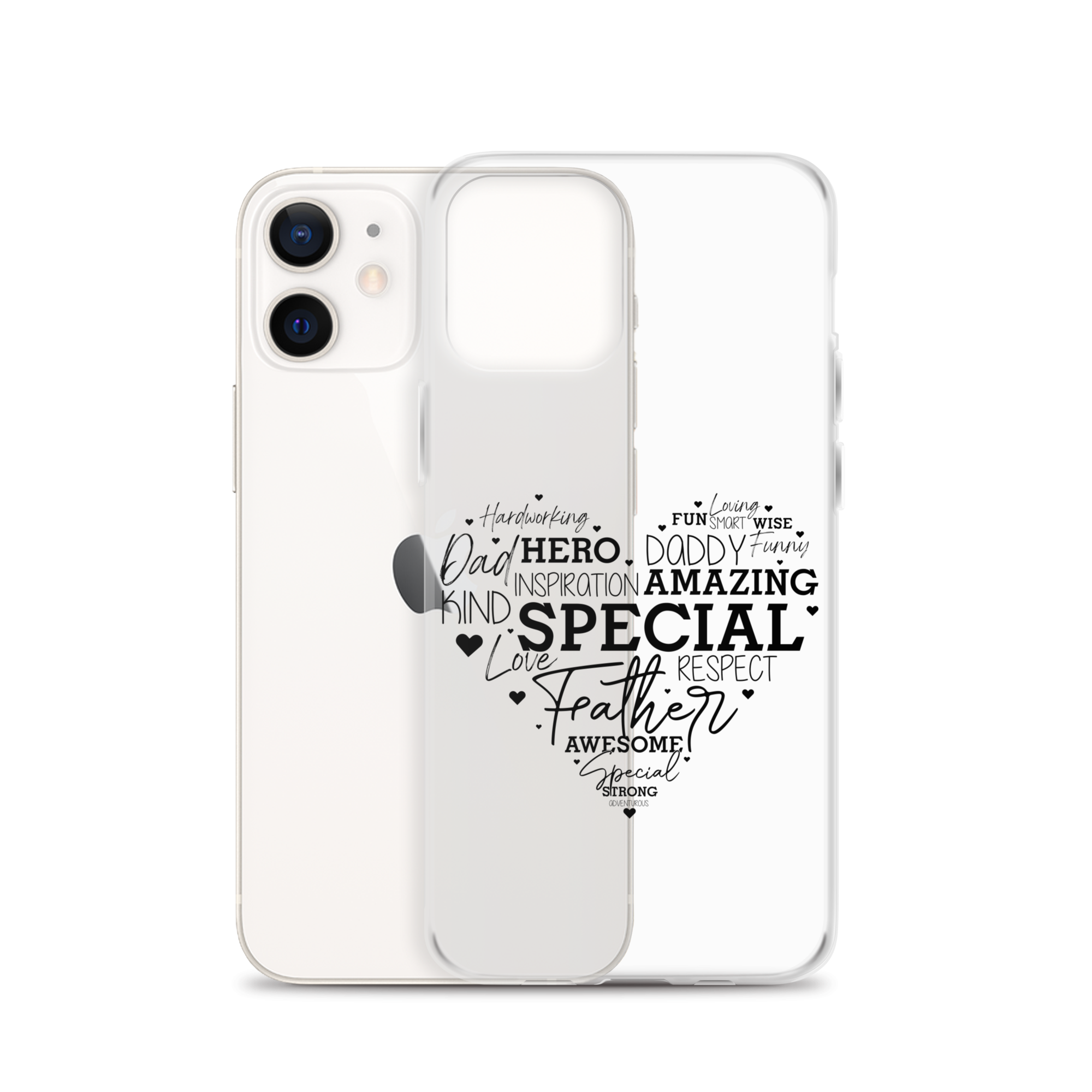 Father Special Hero Amazing Clear Case for iPhone®